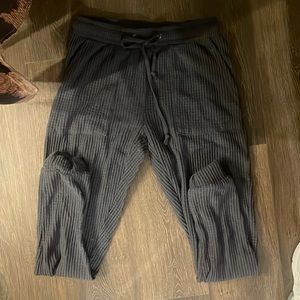 waffle knit pj pant